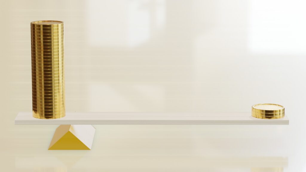 レバレッジ効果イメージ図